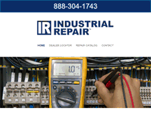 Tablet Screenshot of industrialrepair.com